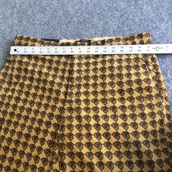 Banana Republic Pants Mens 34L 34x33 Slim Chino AOP Print All Over Stretch - Picture 5 of 12